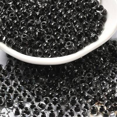 Transparent Glass Round Seed Beads