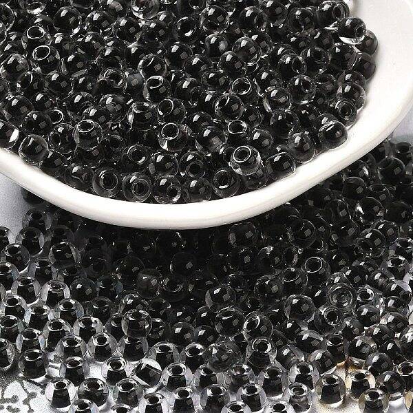 Transparent Glass Round Seed Beads