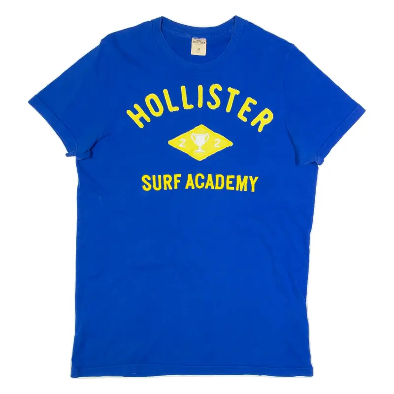 HOLLISTER Mens T-Shirt Blue M