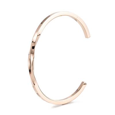 Ion Plating(IP) 304 Stainless Steel Cuff Bangles