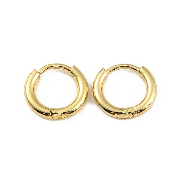 Ion Plating(IP) 304 Stainless Steel Huggie Hoop Earrings