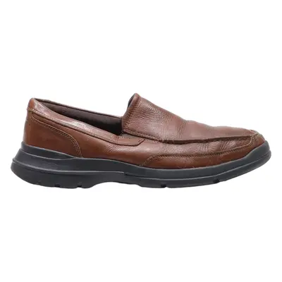 ROCKPORT Pump Shoes Brown Leather Mens UK 11.5
