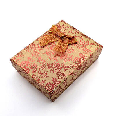 Rectangle Cardboard Jewelry Set Boxes