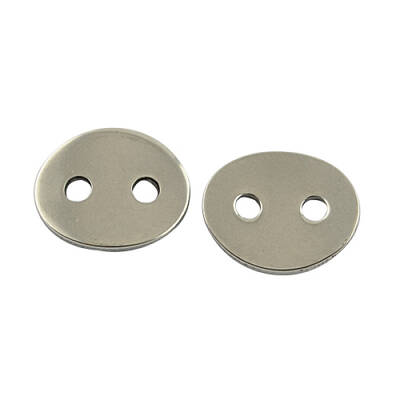 Tarnish Resistant Stainless Steel Buttons