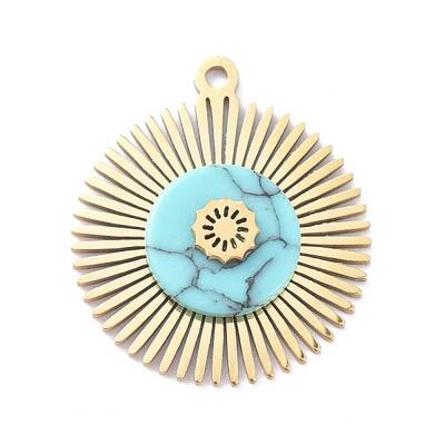 Ion Plating(IP) 304 Stainless Steel Pendants
