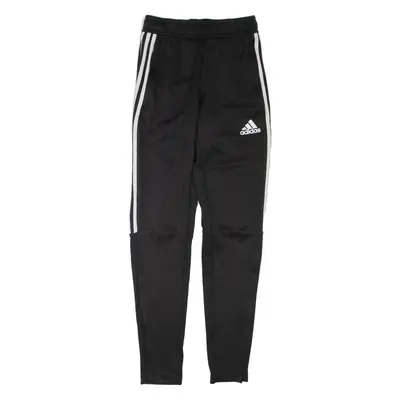 ADIDAS Prime Green Mens Track Pants Black Tapered XS W22 L30