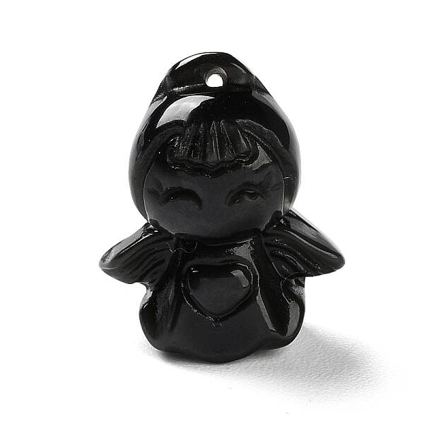 Natural Obsidian Pendants