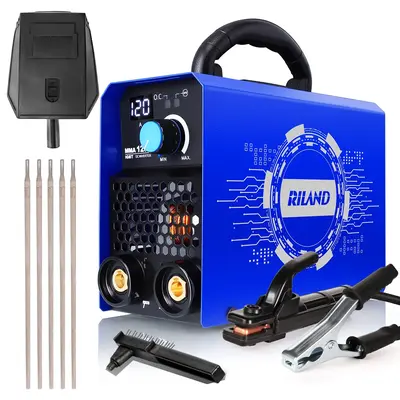 Labor Day Sale Arc Welding Machine Mini Welder Portable ARC Welding Machine 110V Dual Voltage with Hot Start,Portable Synergi...