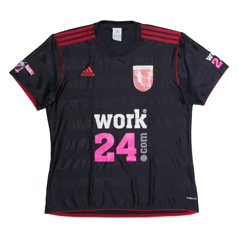 ADIDAS FC Rorschacherberg #18 Mens Jersey Black V-Neck L