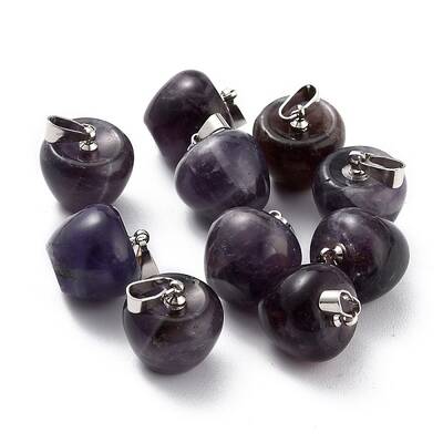 Natural Amethyst Pendants