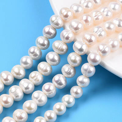 Natural Cultured Freshwater Pearl Beads Strands
