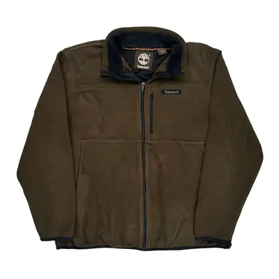Timberland Fleece Jacket - Medium Brown Polyester