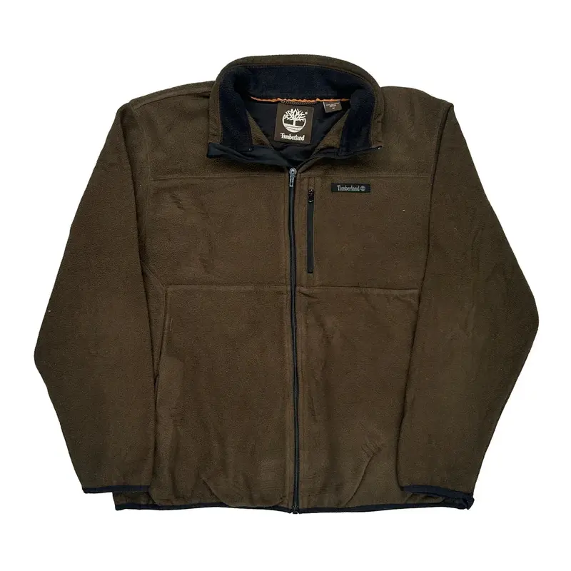 Timberland Fleece Jacket - Medium Brown Polyester