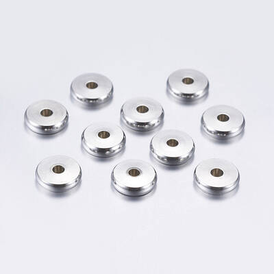 Tarnish Resistant 304 Stainless Steel Spacer Beads
