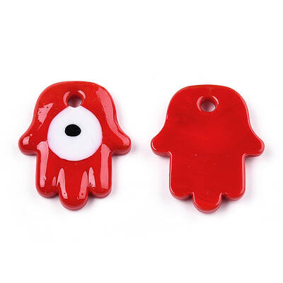 Opaque Handmade Lampwork Pendants