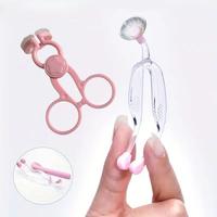 Clear Lens Care Kit, 3 Counts/set Including Lens Holder & Tweezers & Lens Remover, Professional Makeup Tools for Women