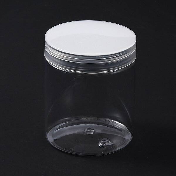 Transparent Plastic Jewelry Jar