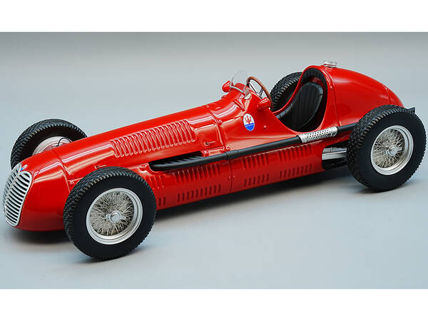 Maserati 4 CLT Red Press Version (1948) Mythos Series Limited Edition to 40 pieces Worldwide 1/18 Model Car by Tecnomodel