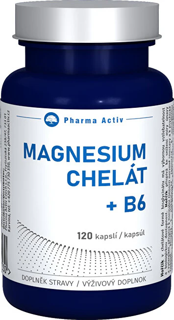 Pharma Activ Chelato Di Magnesio + B6 120 Capsule