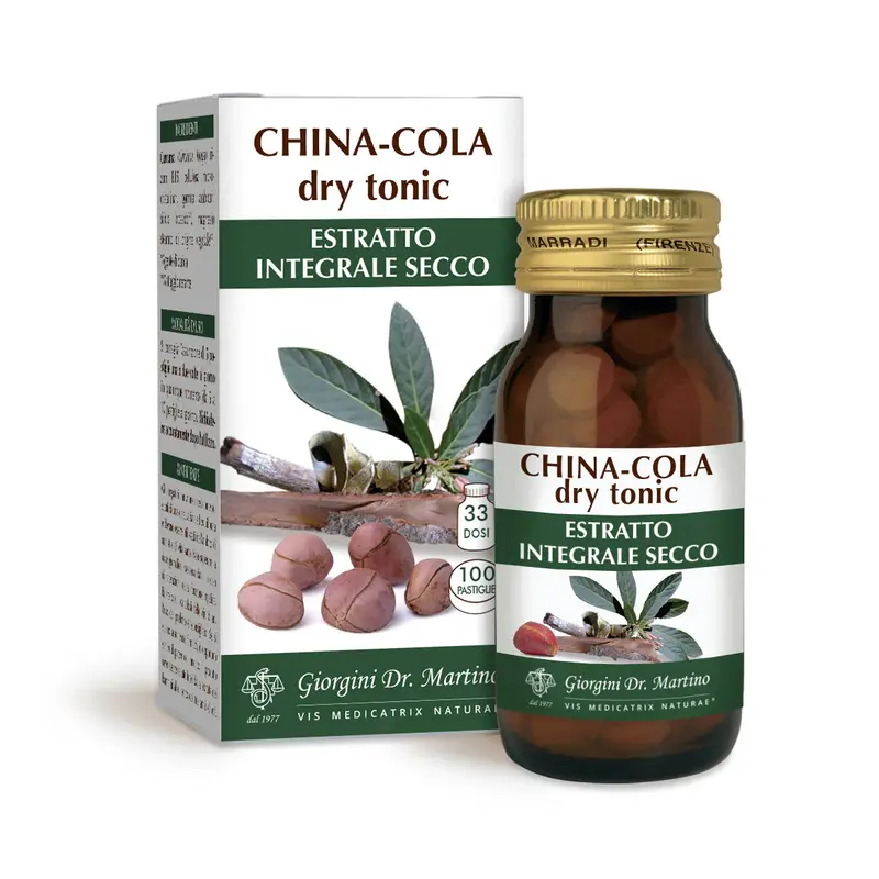 Dr Giorgini China Cola Dry tonic Dry whole extract Tablets 50 gr