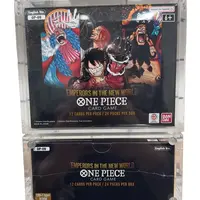 One Piece Acrylic Display Case with Magnetic Lid for Protecting Booster Boxes - Fits OP-1, OP-3, OP-4, OP-5, OP-6, OP-7, OP-8...