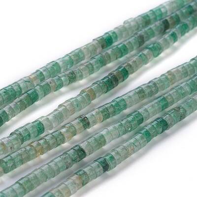 Natural Green Strawberry Quartz Beads Strands