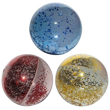 150 Custom High Bounce Glitter Ball - Snow Globe Effect