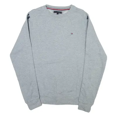 TOMMY HILFIGER Mens Sweatshirt Grey Crew Neck M