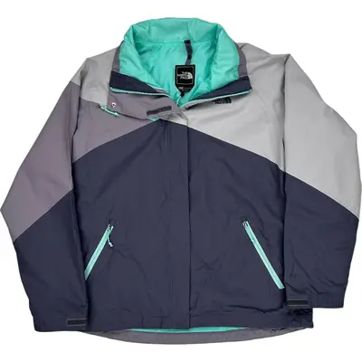 The North Face Waterproof Jacket - XL - Navy Polyester