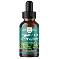 Nature's Craft Organic Oil of Oregano Liquid Drops - Antioxidant Boost, Digestion, Immune Support Herb Extracts
