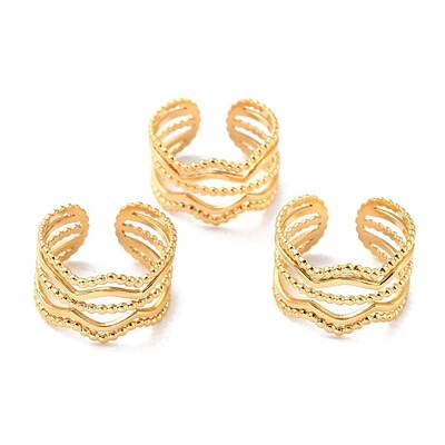 Ion Plating(IP) 304 Stainless Steel Finger Rings