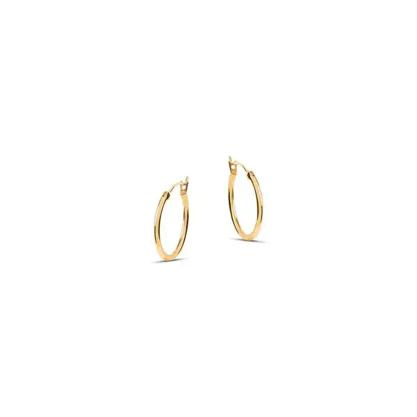 Venus Gold Hoop Earrings | Size: Small