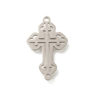 201 Stainless Steel Laser Cut Connector Charms