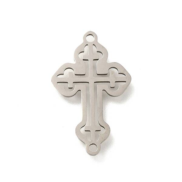 201 Stainless Steel Laser Cut Connector Charms