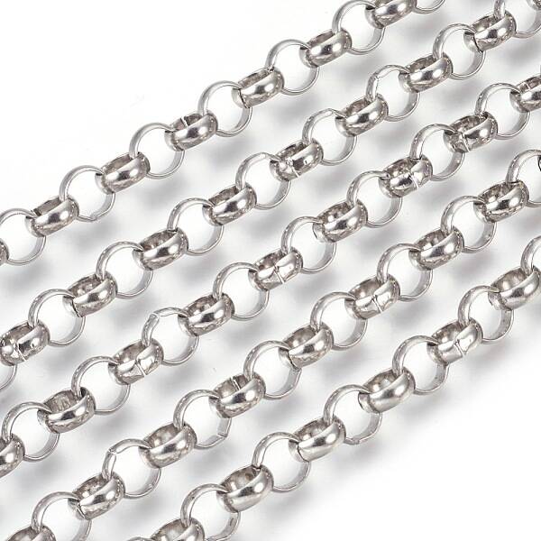 Tarnish Resistant 304 Stainless Steel Rolo Chains