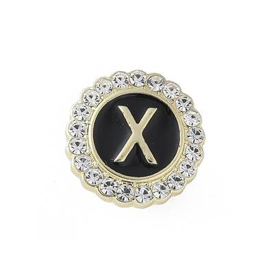 Letter Enamel Pins