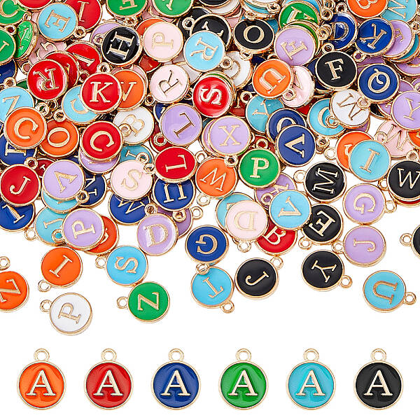 9 Sets 9 Colors Zinc Alloy Charms