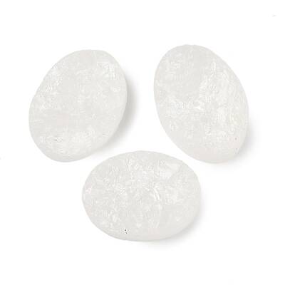 Natural Quartz Crystal Cabochons
