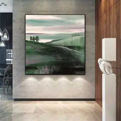 Oil Paintings Landscape Abstract Painting Canvas Original Texture Paintings On Canvas | NATIVE PLACES