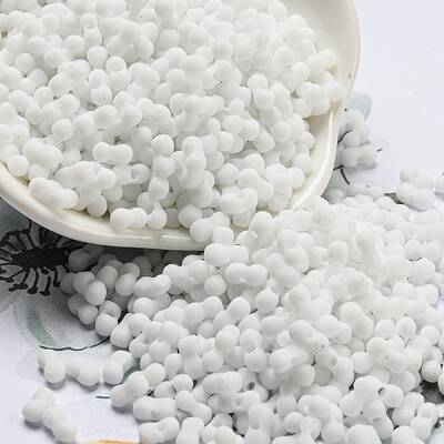 Macaron Color Opaque Frosted Glass Seed Beads
