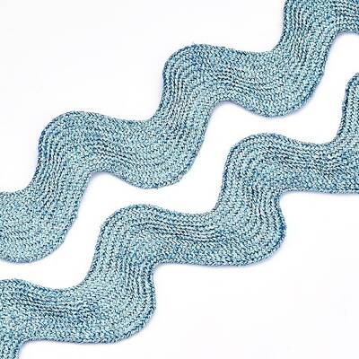 Polyester Wavy Fringe Trim Ribbon