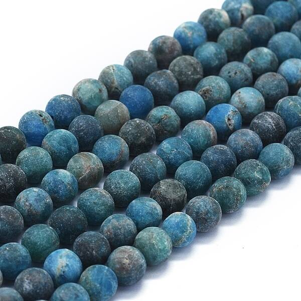 Natural Apatite Beads Strands