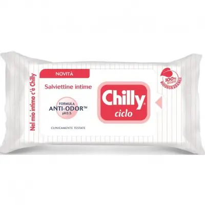 Chilly Anti-Odor Intimate Wipes 12 pcs.