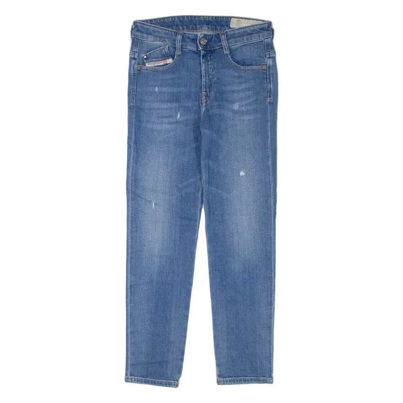 DIESEL Womens Jeans Blue Regular Straight W25 L27