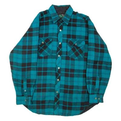 PINE GROVE Mens Lumberjack Jacket Blue Check L