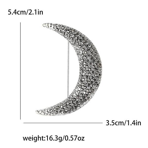 Alloy Rhinestone Brooch for Backpack Clothes