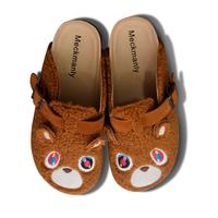 Bearkenstock Men's Fur Clogs Leather Mules Cork Footbed Sandals Potato Shoes with Arch Support Cushionaire Women's Lane Cork ...