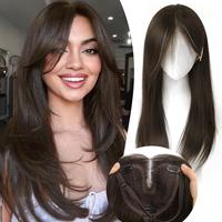 [kookastyle]  Hair Topper Clip , 3D 360° Cover Hair Toppers for Women with Thinning Hair,  Easy to Wear ,Fluffy Toppers Hair...