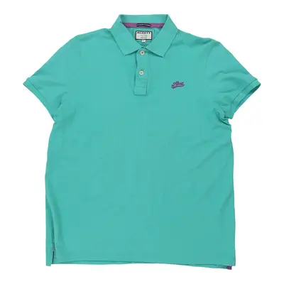 Alcott Polo Shirt - XL Teal Cotton