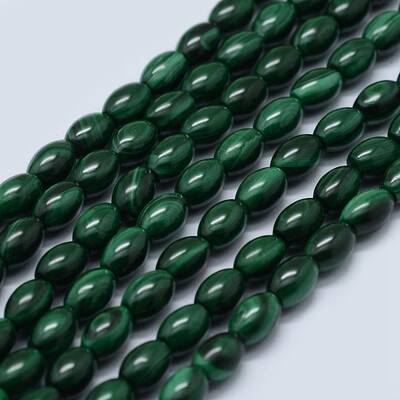 Natural Malachite Beads Strands